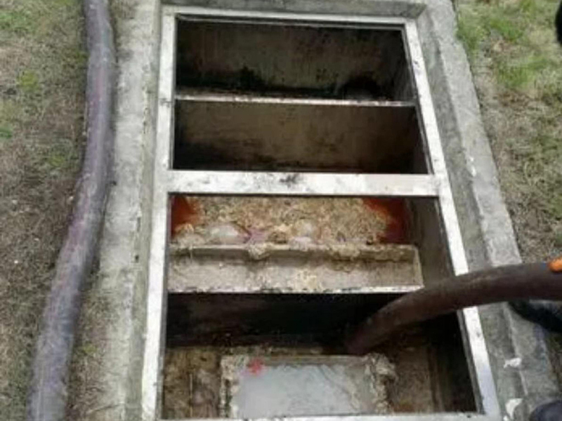 高台隔油池清理