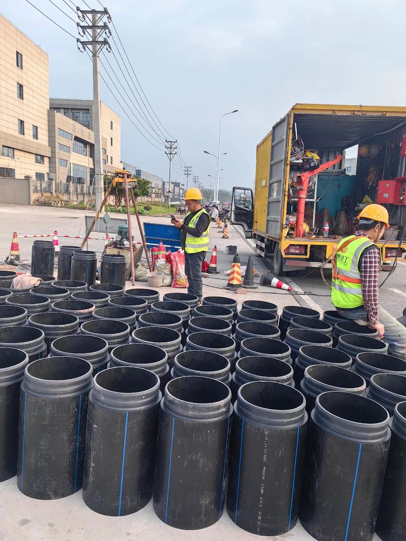 高台管道短管置换