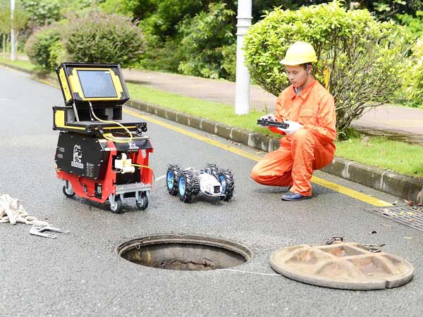 高台管道机器人检测