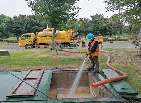 高台化油池清理
