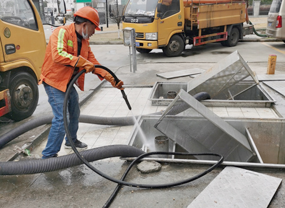 高台隔油池清理